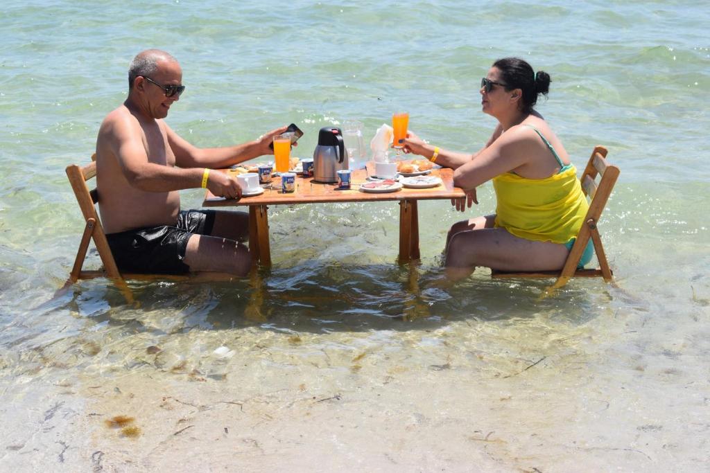 Nápoje v ubytování Hotel Beausoleil kélibia
