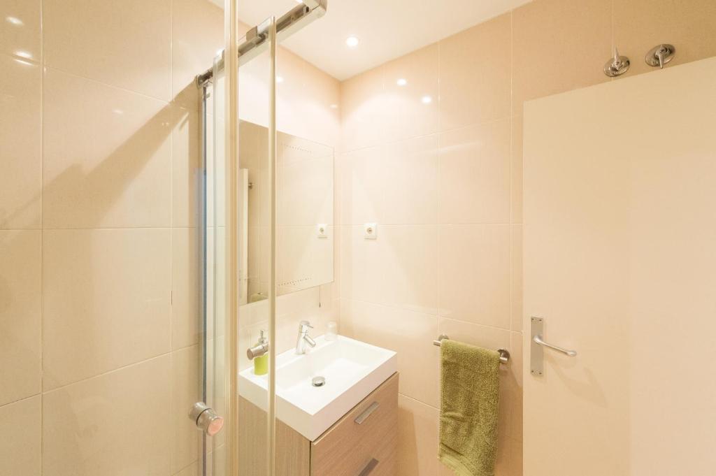 Kúpeľňa v ubytovaní Hostal BESTPRICE Barcelona Stadium