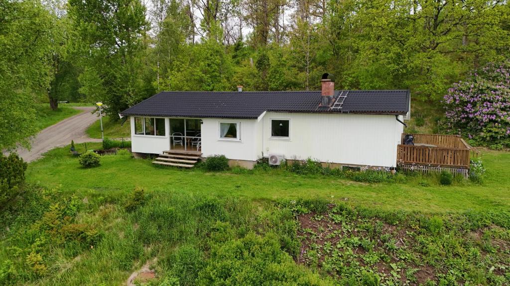 Zahrada ubytování Henrys utanför Ullared