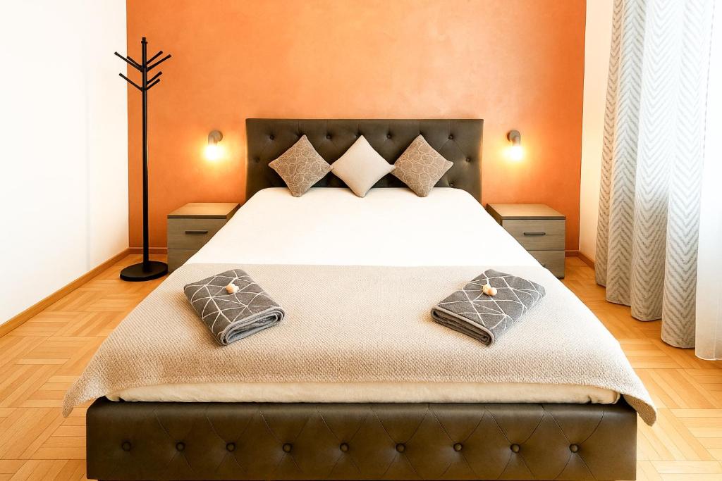Postel nebo postele na pokoji v ubytování B&B LE CHEVALIER