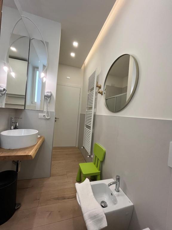 Koupelna v ubytování B&B Casa Diaz