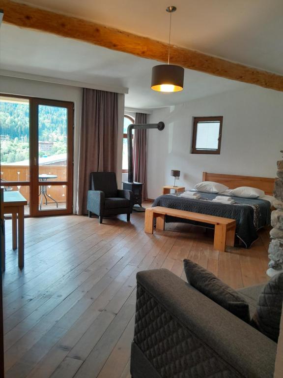 Posezení v ubytování Bapsha Guesthouse