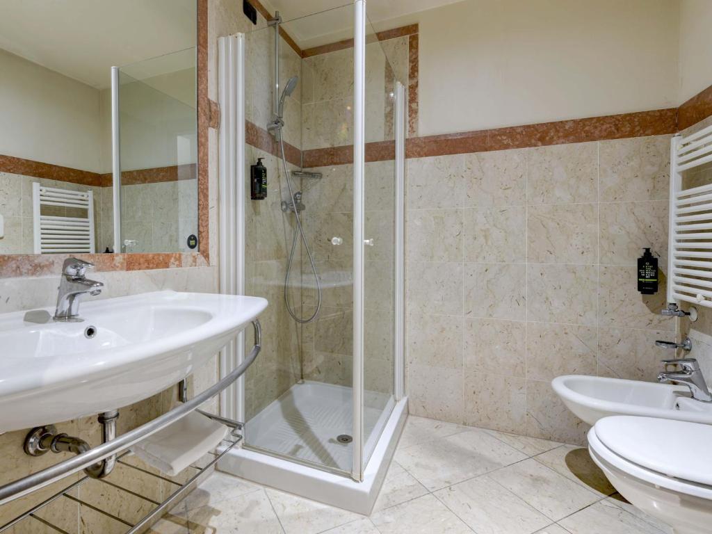 Koupelna v ubytování B&B HOTEL Padova