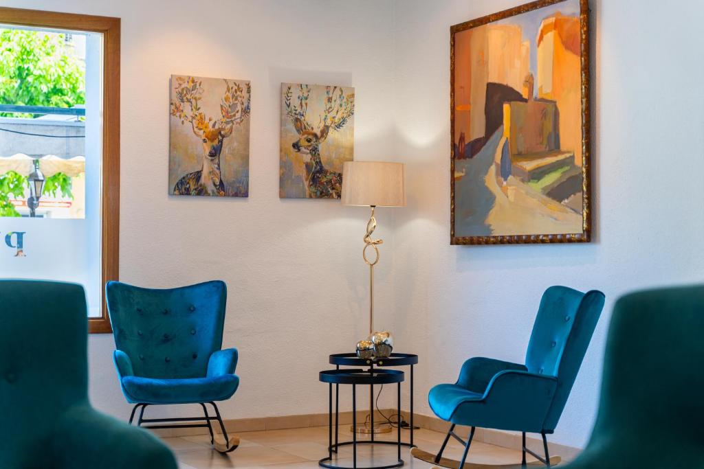 Posezení v ubytování Hotel Puerta de Cazorla