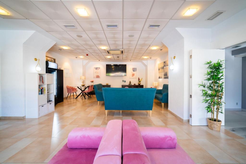 Posezení v ubytování Hotel Puerta de Cazorla