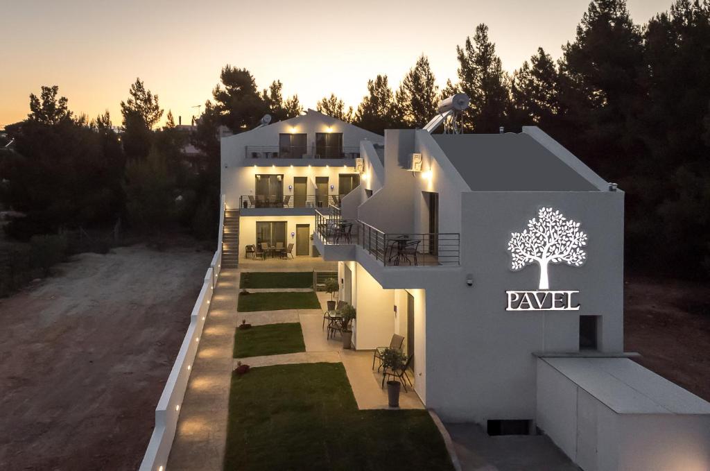 Budova, kde se apartmán nachází