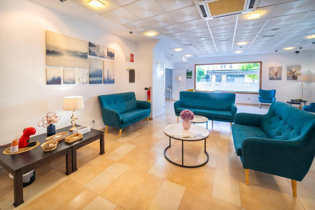Posezení v ubytování Hotel Puerta de Cazorla