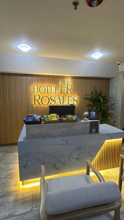 Posezení v ubytování Hotel Rosales Suite