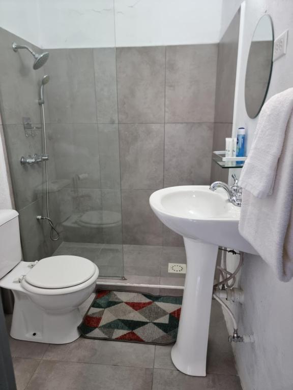 Koupelna v ubytování Cattleya Flor Hotel