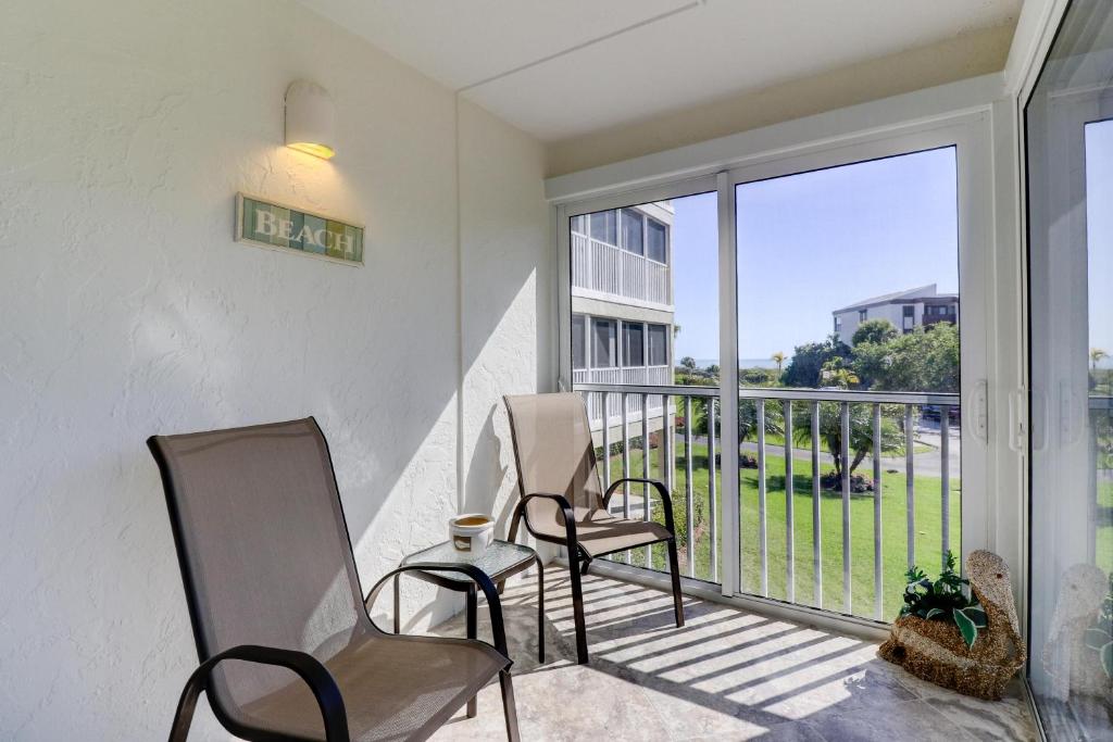 Balkón nebo terasa v ubytování Sanibel Surfside 216