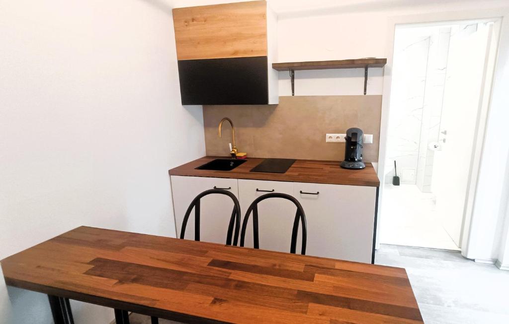 Kuchyň nebo kuchyňský kout v ubytování Vero Home