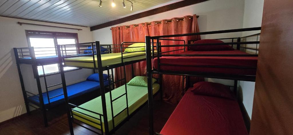 Postel nebo postele na pokoji v ubytování SelfStay Inn Faaa