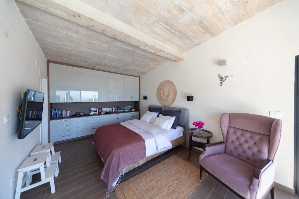 Voodi või voodid majutusasutuse Villa Mattson toas