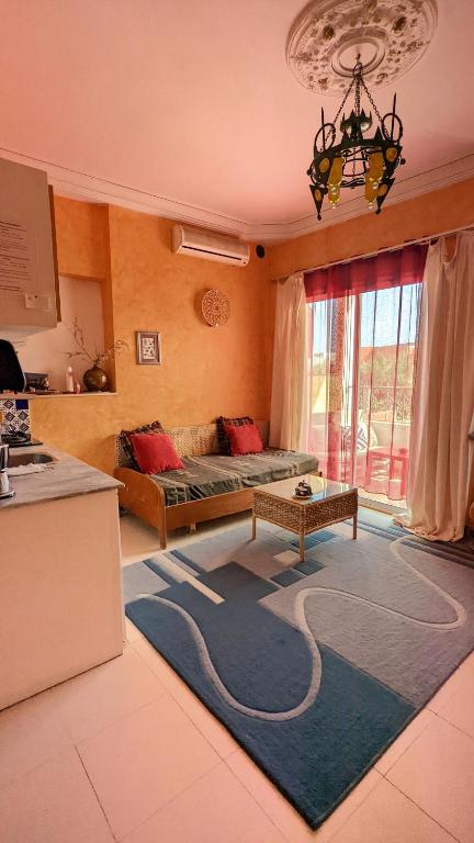 Kuchyň nebo kuchyňský kout v ubytování Dar El Amen Appartements