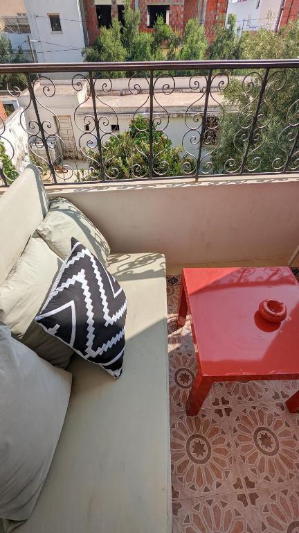 Balkón nebo terasa v ubytování Dar El Amen Appartements
