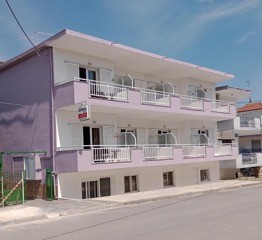Budova, kde se apartmán nachází