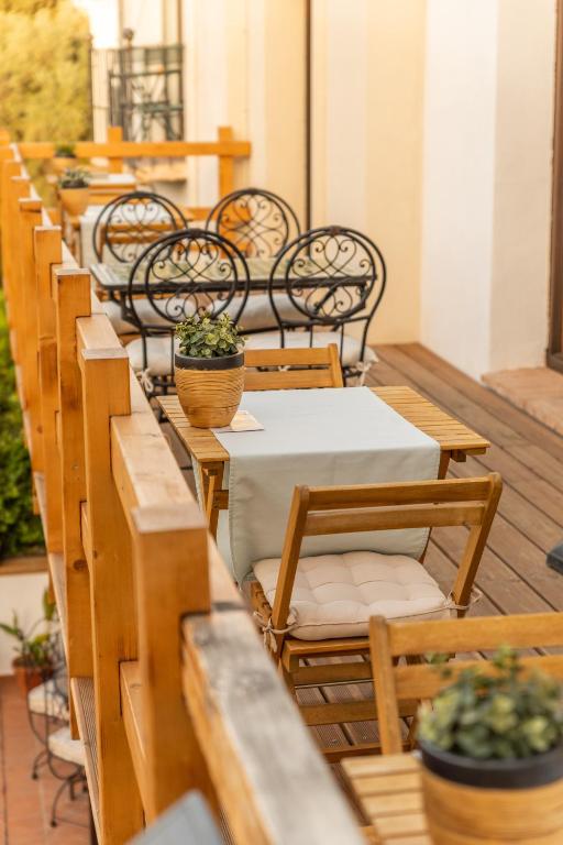 Restaurace v ubytování Casa Bombo