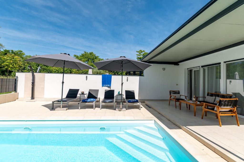 Bazén v ubytování Villa Relax Home Sun nebo v jeho okolí