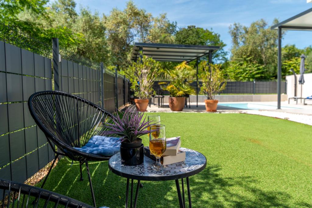 Zahrada ubytování Villa Relax Home Sun
