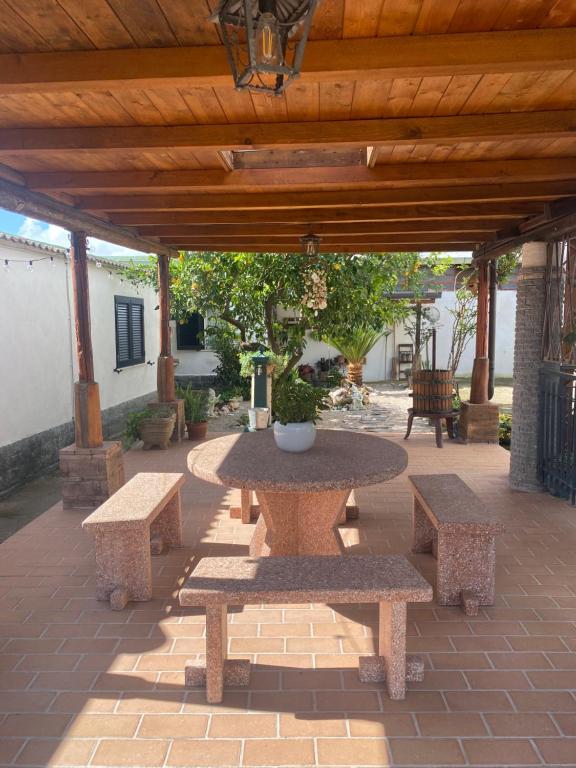 Patio nebo venkovní prostory v ubytování Casa Maria