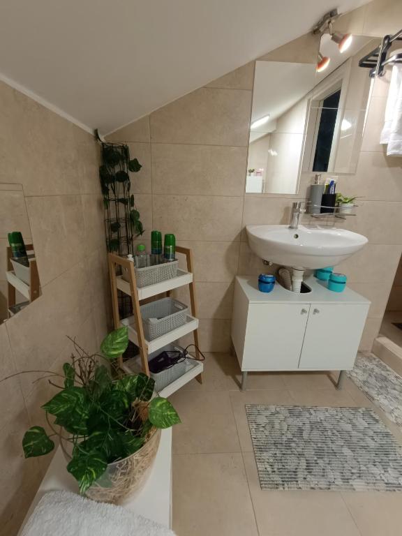 Koupelna v ubytování Apartmani S - DSN