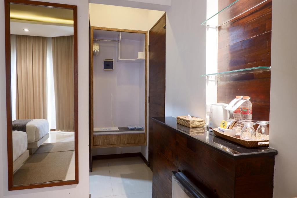 Letto o letti in una camera di Ocean View Residence