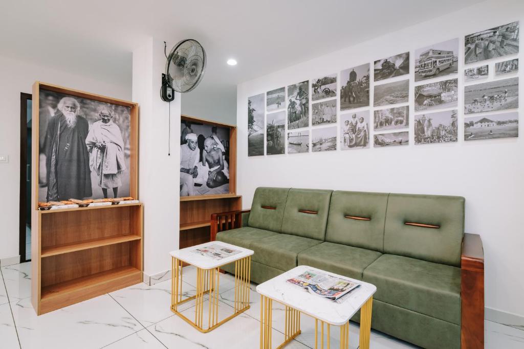 Posezení v ubytování Mughal Suites