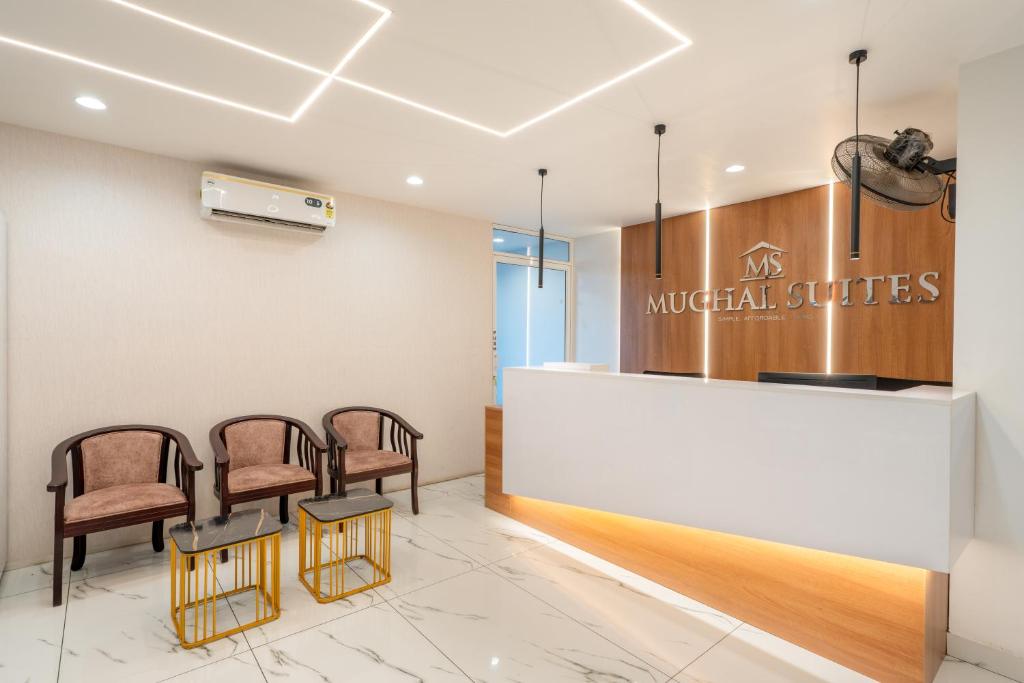 Posezení v ubytování Mughal Suites