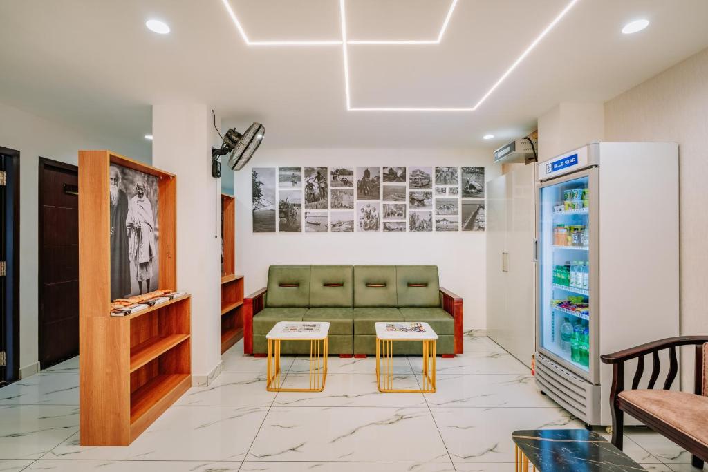 Posezení v ubytování Mughal Suites
