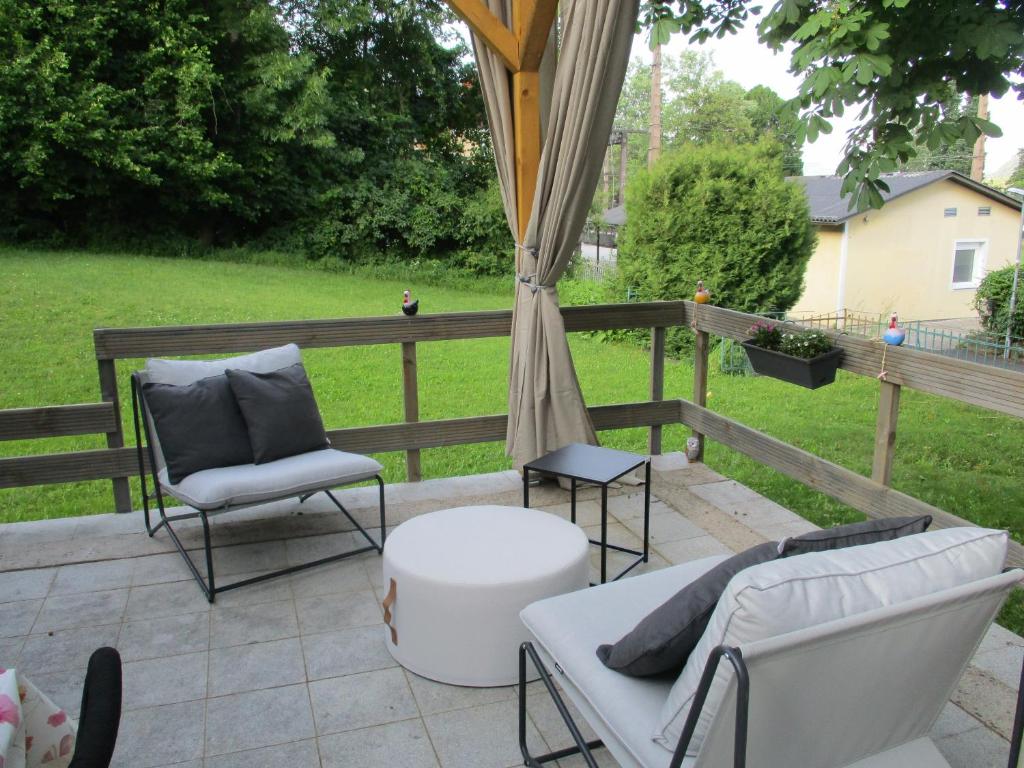 Zahrada ubytování Tinyhaus Leo