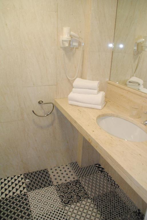 Koupelna v ubytování Hostal Aslyp 114