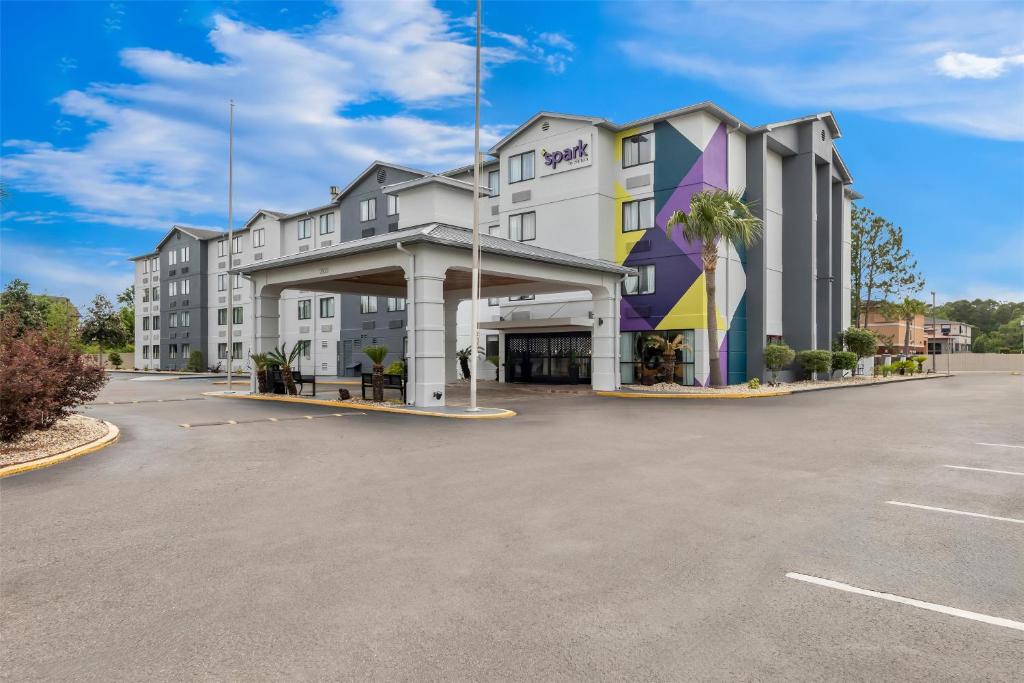 Bangunan di mana terletaknya hotel