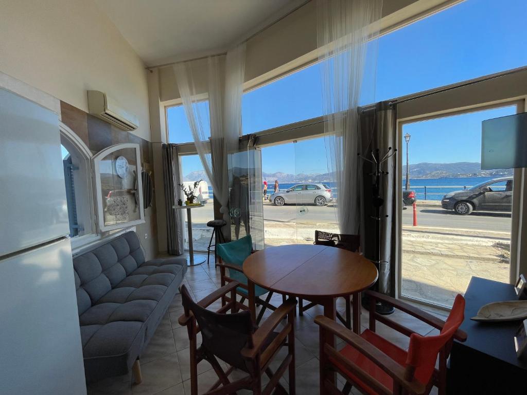 Posezení v ubytování Amalthea Serenity Suite