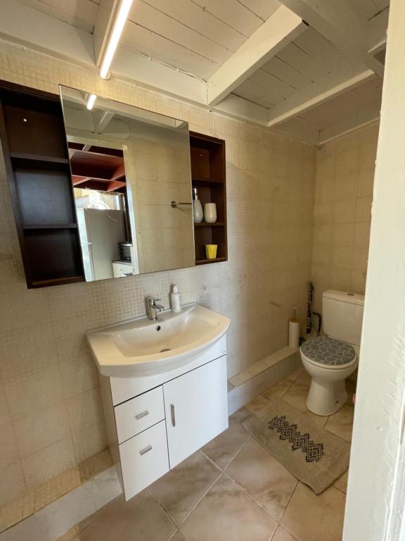 Koupelna v ubytování Amalthea Serenity Suite