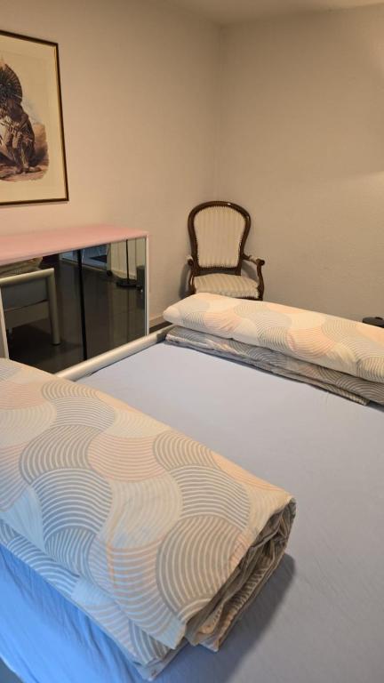 Letto o letti in una camera di Eco Home