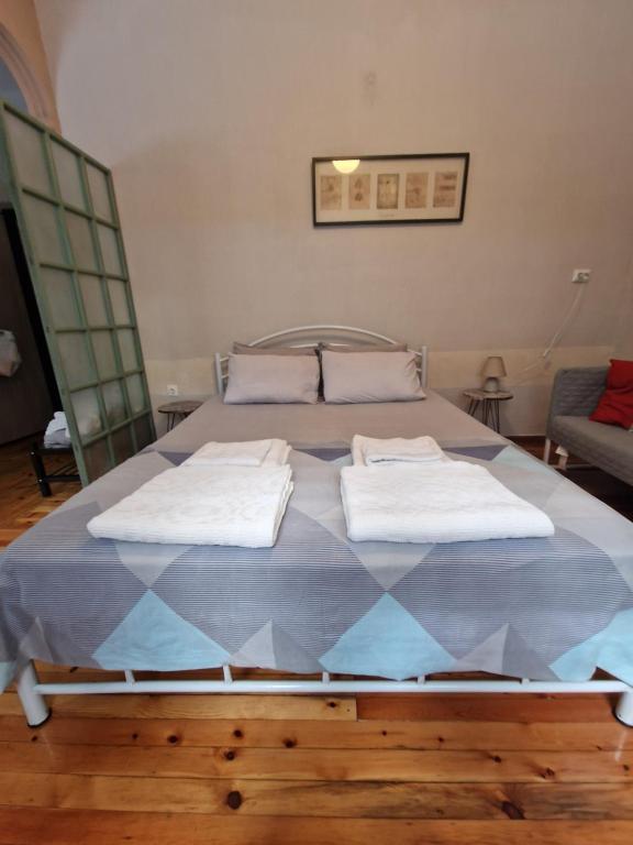Postel nebo postele na pokoji v ubytování Closer "Central studio and Apartment"