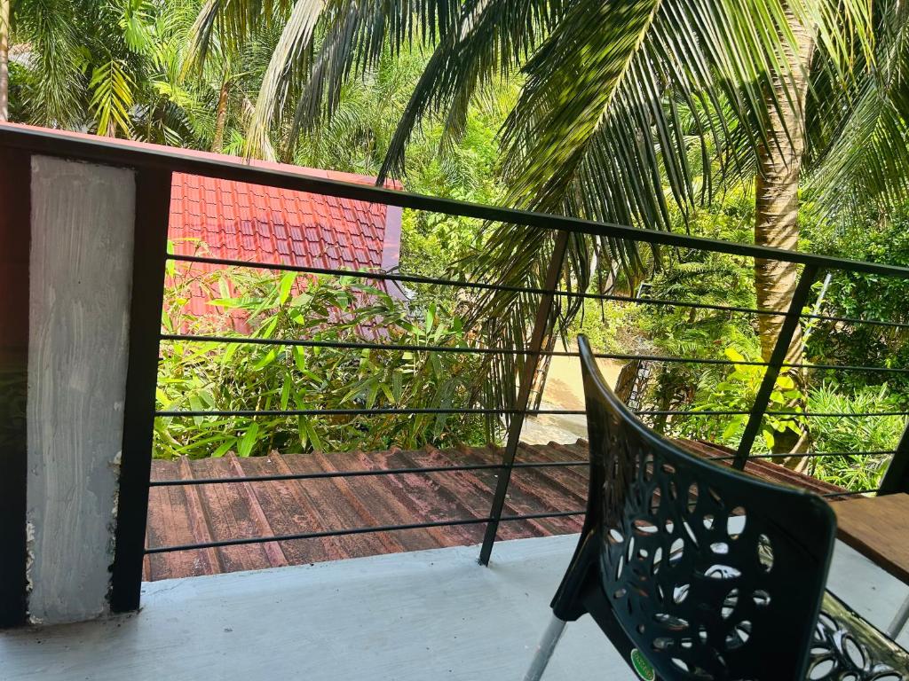 Balkón nebo terasa v ubytování Pearl Bungalow Trincomalee