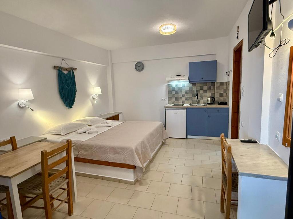 Ένα ή περισσότερα κρεβάτια σε δωμάτιο στο Jimmy's Place