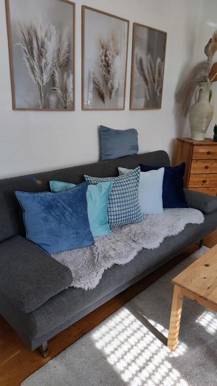 Posezení v ubytování Ferienwohnung Sartorius