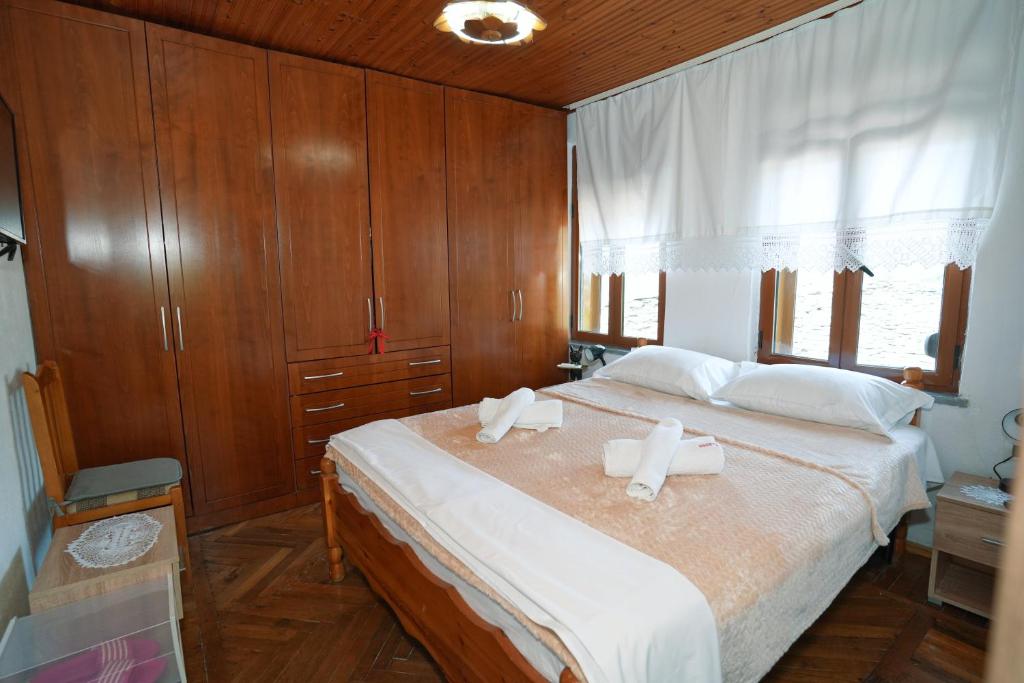 Postel nebo postele na pokoji v ubytování Guesthouse Arber