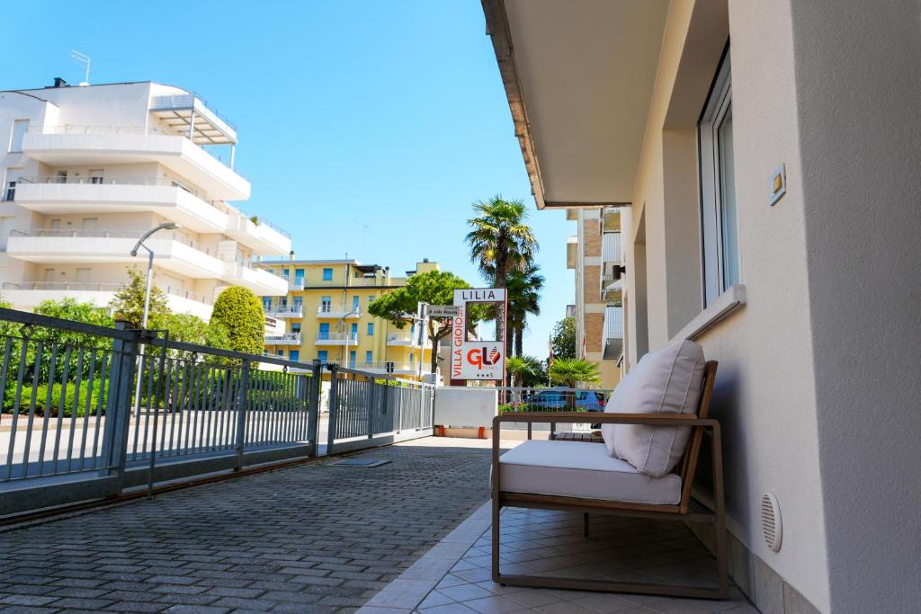 Balkon lub taras w obiekcie Dainese Apartments, Casa Abigail