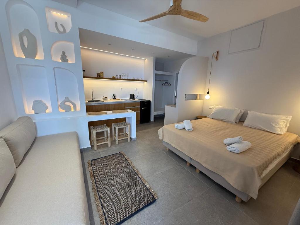 Postel nebo postele na pokoji v ubytování Panorama Rooms