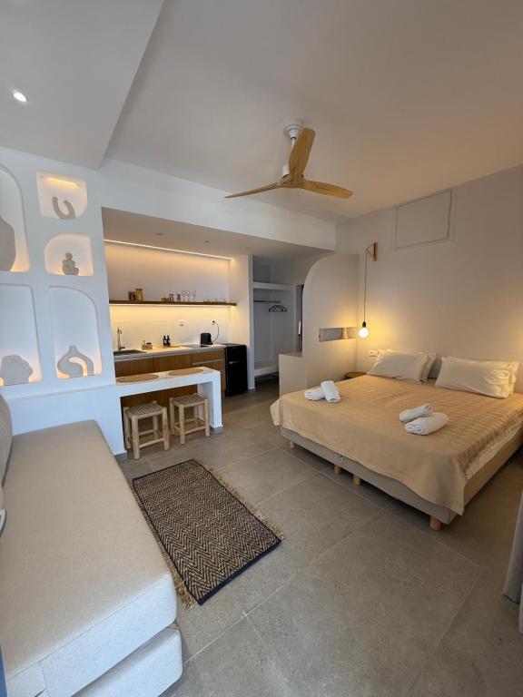 Postel nebo postele na pokoji v ubytování Panorama Rooms