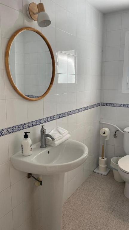 Koupelna v ubytování Ca sa Madona Hostal