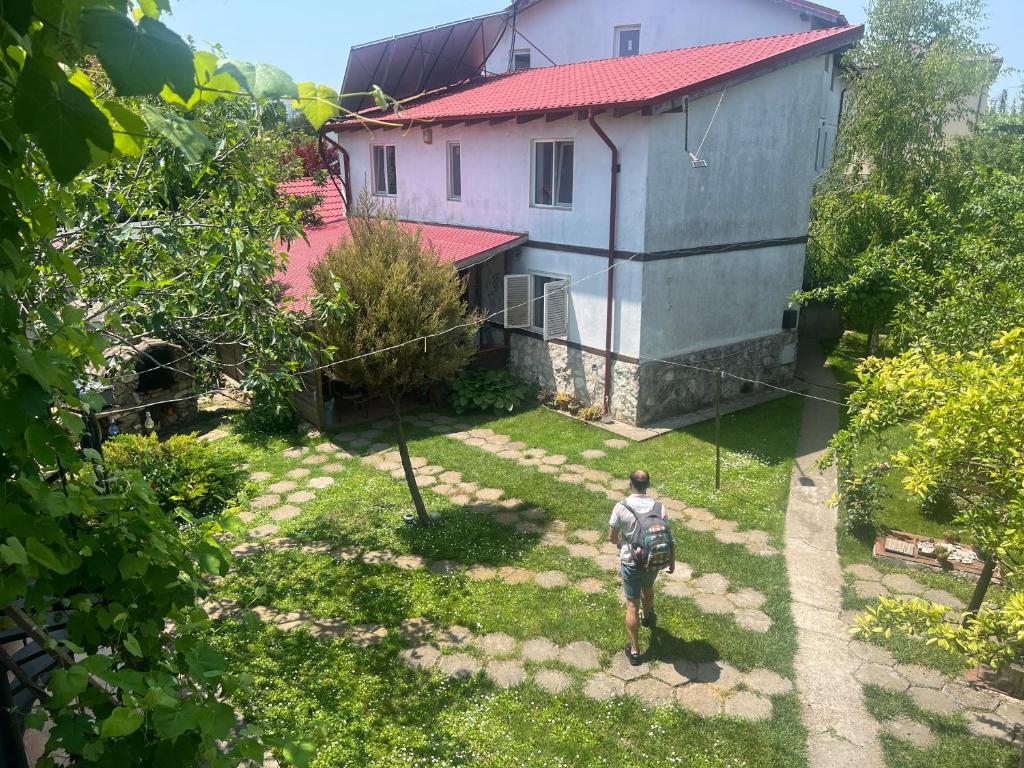 Zahrada ubytování Hesta