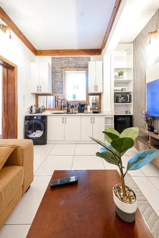 Kuchyň nebo kuchyňský kout v ubytování Casa stay
