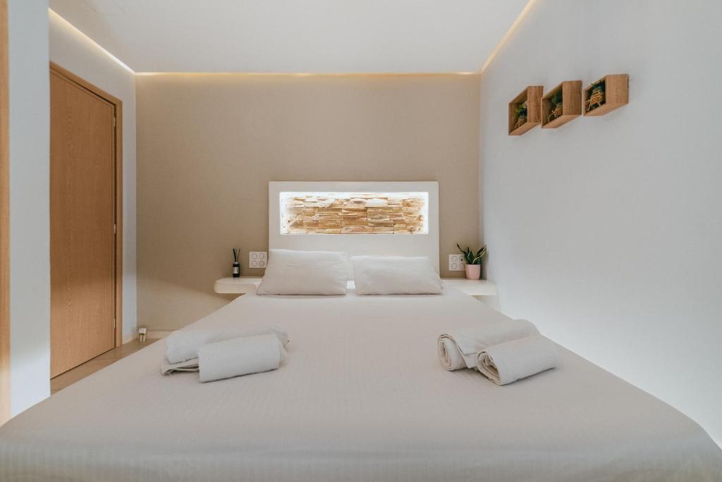 Posteľ alebo postele v izbe v ubytovaní Aquarial Home