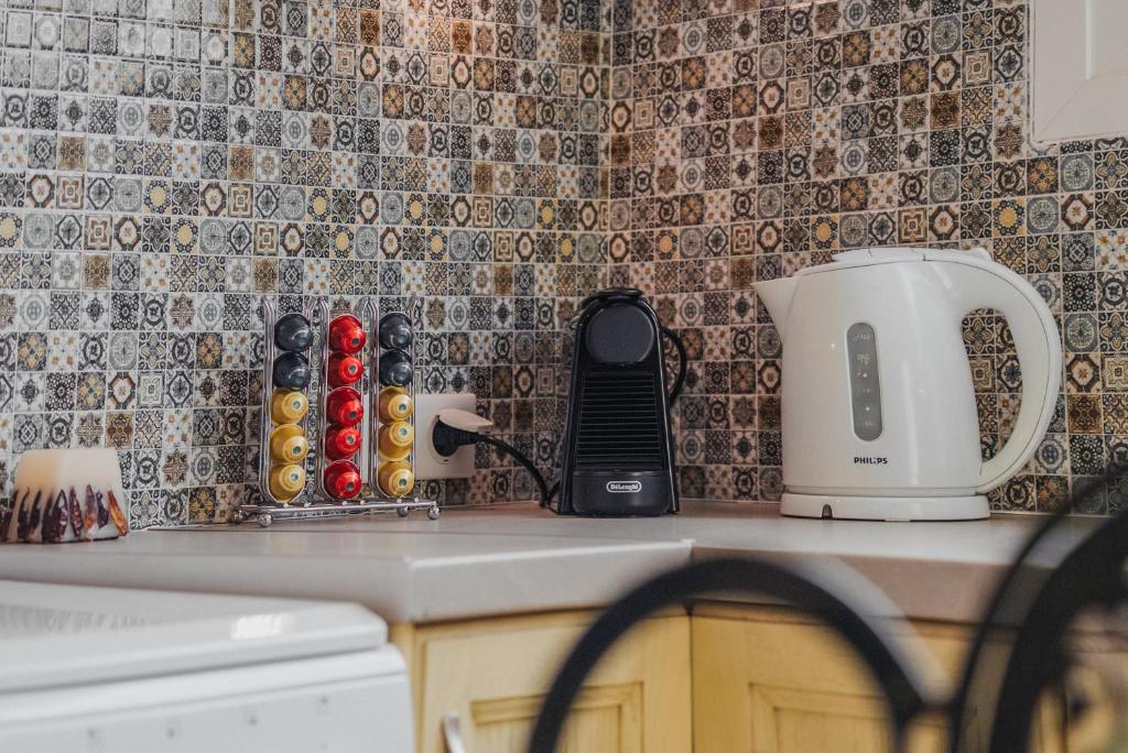 Kuchyňa alebo kuchynka v ubytovaní Aquarial Home