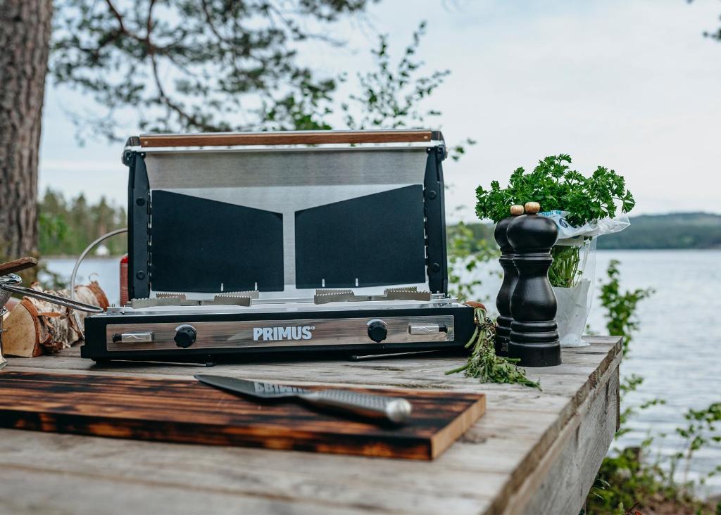 Příroda nedaleko luxury tent