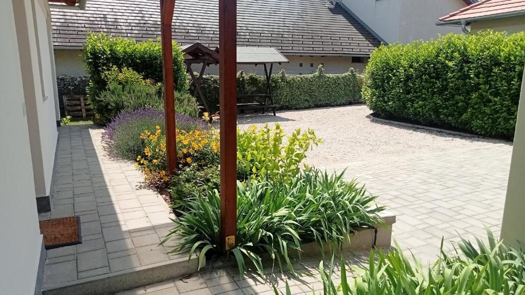 Zahrada ubytování Bíbic Apartman D